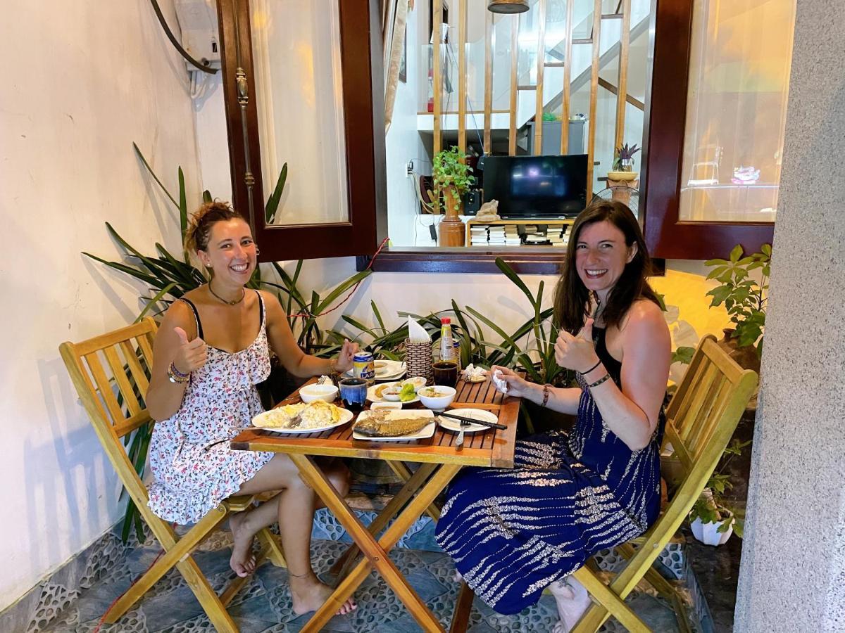 Hammock Homestay Tân Hiệ Esterno foto