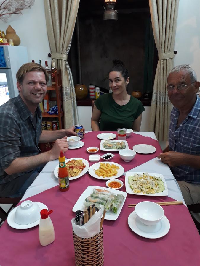 Hammock Homestay Tân Hiệ Esterno foto