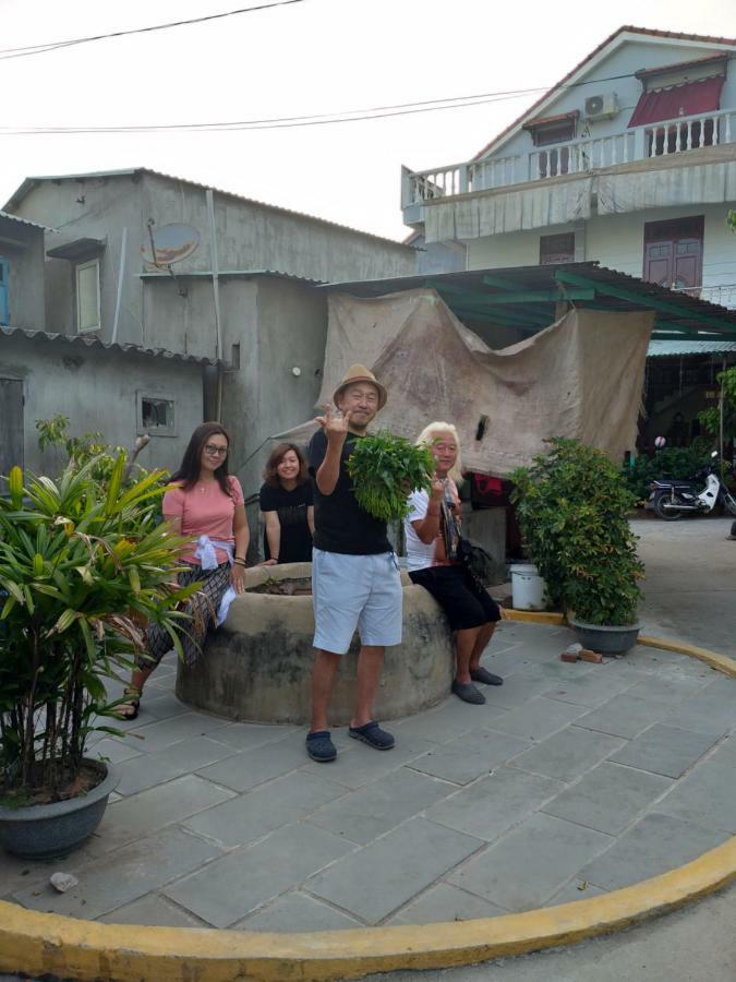 Hammock Homestay Tân Hiệ Esterno foto