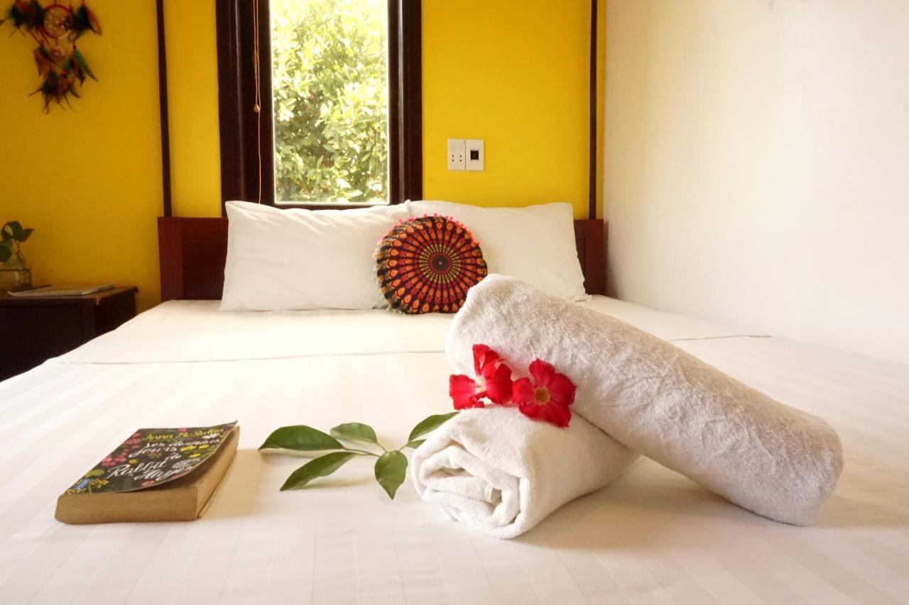 Hammock Homestay Tân Hiệ Esterno foto